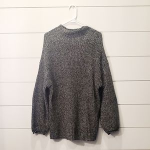 Chunky Knit Sweater Tunic Top M